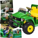 Ver imagem 4 de Trator Eletrico Menino Menina Peg Perego Deere Gator Hpx 12v 2 Lugares