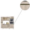 Cozinha Blumenau sem Tampo 10 Portas Branco Arezzo Bnn Decor Nicioli - 6