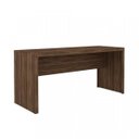 Ver imagem 3 de Conjunto 3 Peças com Mesa para Escritório, Armário 2 Portas e Gaveteiro 4 Gavetas Carvalho Fosco Marrom