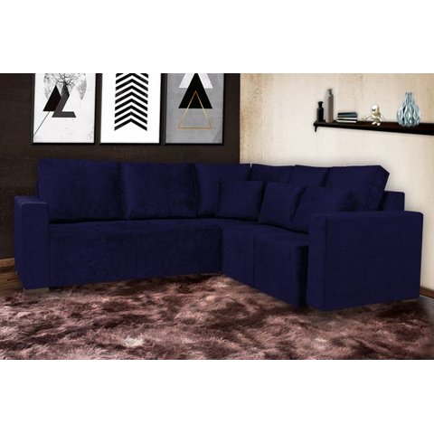 Facto Retratil Reclinavel 2,90Mx2,90M Linho Azul
