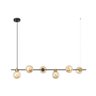 Pendente Tutu Preto e Bronze com Globos Champanhe 6g9 118cm Hl027g Bella - 1