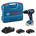 Ver imagem 1 de Parafusadeira Furadeira Bosch Gsb 18v-65 com 2 Baterias 2ah e Carregador