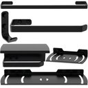 Ver imagem 1 de Kit de Acessórios para Banheiro Preto 6 Peças Fs.zmt