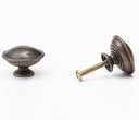 Ver imagem 4 de Kit 6 Puxador Concha Puxadores Moveis de Gaveta Colonial - Ouro Velho