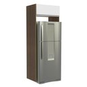 Ver imagem 6 de Porta Geladeira Ágata 1 Porta Basculante Rustic Branco