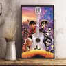 Quadro Dia De Los Muertos Filme Desenho Tamanho A4 Poster - 1