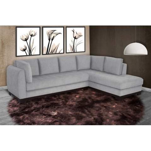 Sofá Dumont 290x230 Tecido Linho Branco