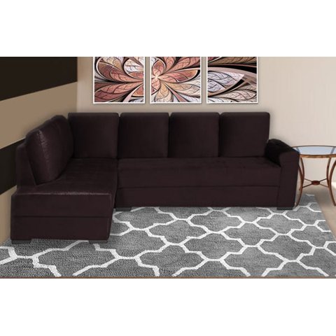 San diego 270x 220mt Sued Animale Marrom