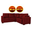 Ver imagem 2 de Facto Retratil reclinavel 2,90MX2,90M Vel.molhado Vermelho
