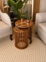 Ver imagem 1 de Mesa Lateral para Sala Orgânica Paris