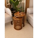 Ver imagem 1 de Mesa Lateral para Sala Orgânica Paris