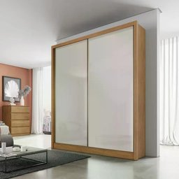 Guarda Roupa Virtus 1600 2 Portas 3 Gavetas Cor:cumaru Fendi - 2