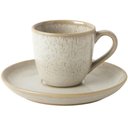 Ver imagem 5 de Jogo 6 Xícaras de Café 120ml com Pires Cerâmica Bio Latte Mesa Posta Porto Brasil