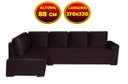 Ver imagem 2 de San diego 270x 220mt Sued Amassado Marrom