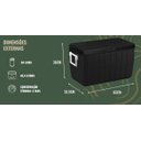 Ver mais imagens de Caixa Térmica Coleman 48qt 45,4 Litros Cor Preto 64 Latas