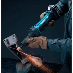 Retificadeira Angular Bateria 18v Pinça 8mm Dgd800z Makita - 9