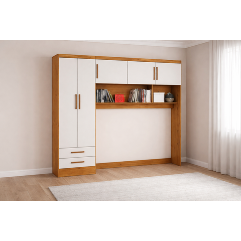 Modulado com Aéreo 5 Portas 2 Gavetas Velvet -grand Line