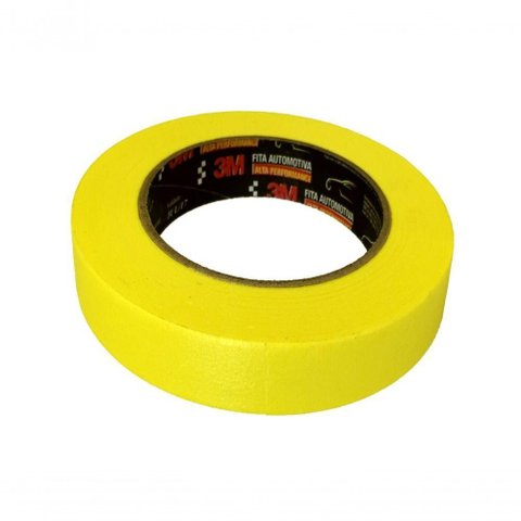 Fita Crepe Automotiva 3m 48mmx40m Alta Performance C/6pcs