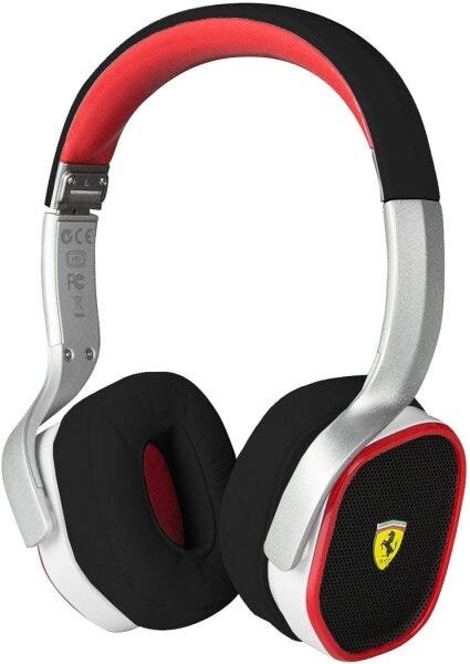 フェラーリヘッドホンFerrari By Logic3 R200 本格的なフェラーリ・デザインのヘッドホン『Ferrari by Logic3 P200