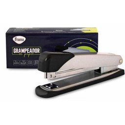 Grampeador Metal Medio Prata P/20Fls 15,8Cm - 1