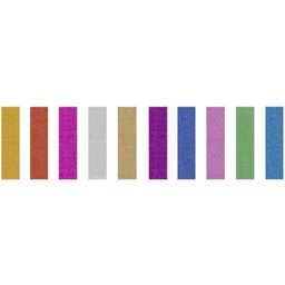 Fita Adesiva Decorada Washi Tape 15x5 Glitter 10 Core - 3