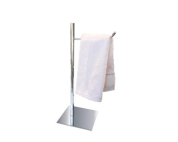 Porta Toalha Para Bancada Aço Inox Polido 116Cp Grego Metal - 1
