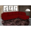 Ver imagem 1 de Sofá Dumont 290x230 Tecido Veludo Molhado Vermelho