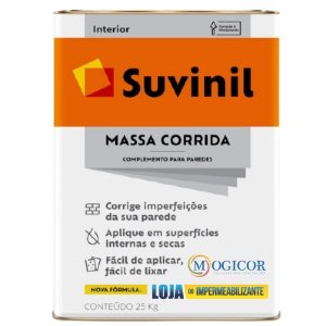 Massa Corrida Suvinil Premium 25kg Lata