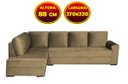 Ver imagem 2 de San diego 270x 220mt Sued Linho Cappuccino