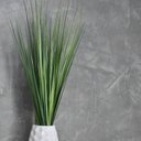 Ver imagem 3 de Capim Verde Folhagem Toque Realista Planta 60cm Kit 10 Galho