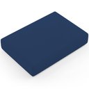 Ver imagem 3 de Puff Pet Cama Estofada para Cachorro Marley L02 Suede Azul Marinho - Inoviza
