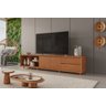 Rack Prime para Tv 75" com 2 Portas e 2 Gavetas Mavaular:naturalle - 2