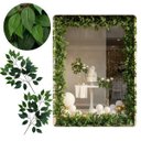 Ver imagem 7 de Kit com 20 Galhos Folhagem Fícus Artificial Verde Realista para Decoração Interna