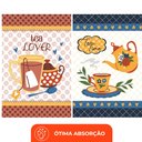 Ver imagem 6 de Pano de Prato Copa Lepper Estampado Aroma 40cm X 60cm 7 Peças