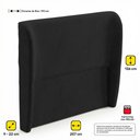 Ver imagem 4 de Cabeceira para Cama Box King Size Liah 195cm Bouclê Preto - Desk Design