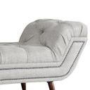 Ver imagem 4 de Recamier Sofá Divã Namoradeira Sienna 160 Cm Queen Linho