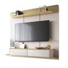 Home Suspenso Painel P/ Tv até 70" Galax Hb Móveis - Off White/champanhe - 6
