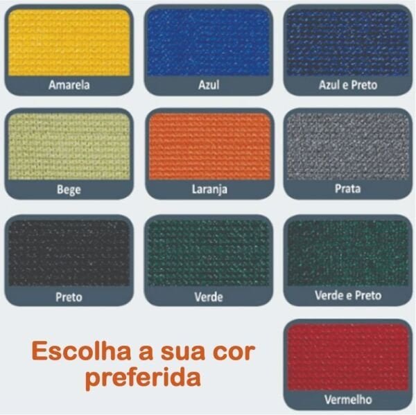 Tela de Sombreamento Decorativa Decornet 5,20 x 44,00 - D Prata - 7