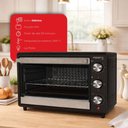 Ver imagem 4 de Forno Elétrico de Bancada 127v 50l Preto - Fogatti