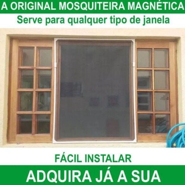 Tela Mosquiteira Magnética 110x160 - 7