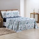 Ver imagem 3 de Jogo Lençol Casal Malha Milly 4 Pçs Geom