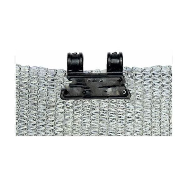 Tela de sombreamento 80% 6,00 x 10 mt + 60 Agroclips - 10