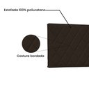 Ver imagem 3 de Painel de Cama 160cm Diamante Suede Café - Lucadi Home