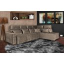 Ver imagem 1 de Ferrara Retrátil e Reclinável 3,00M x 2,30M Linho Bege