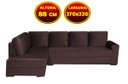 Ver imagem 2 de San diego 270x 220mt Sued Amassado Chocolate