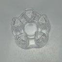 Ver imagem 6 de Castiçal Decorativo de Vidro Transparente 5x11x11cm Porta Vela Mesa Jantar Sala