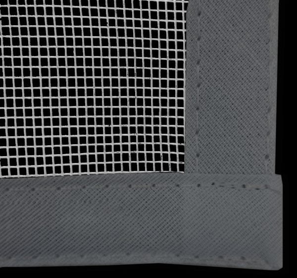 Tela Mosquiteira c Velcro Anti Zika Prime Cinza 1,65mX1,25m - 4