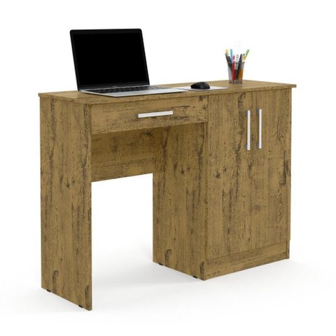 Mesa para Computador Th Shop Moderno 1 Gaveta 120cm Nature Casah
