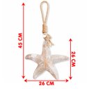 Ver imagem 6 de Pendente Estrelas do Mar Enfeite Casa de Praia 26cm Kit 2PÇS