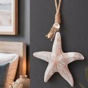 Ver imagem 4 de Pendente Estrelas do Mar Enfeite Casa de Praia 26cm Kit 2PÇS